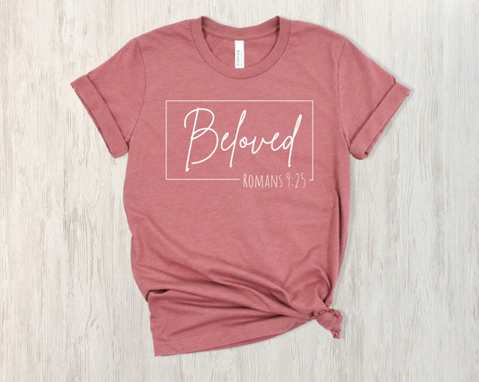 Beloved Tee - Heather Mauve