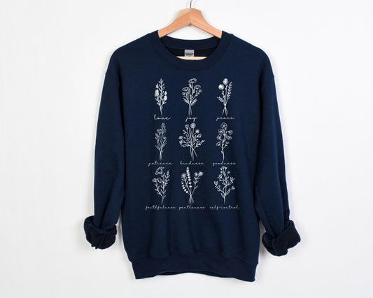 Fruits of the Spirit Sweatshirt - Navy