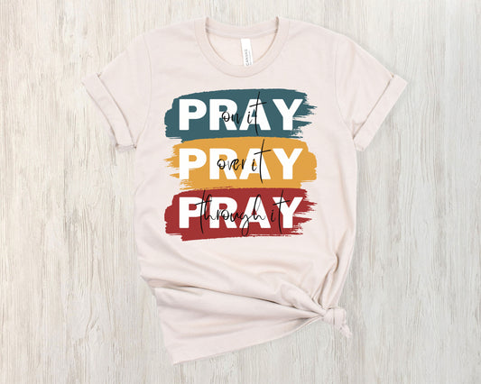 Pray Tee - Heather Dust