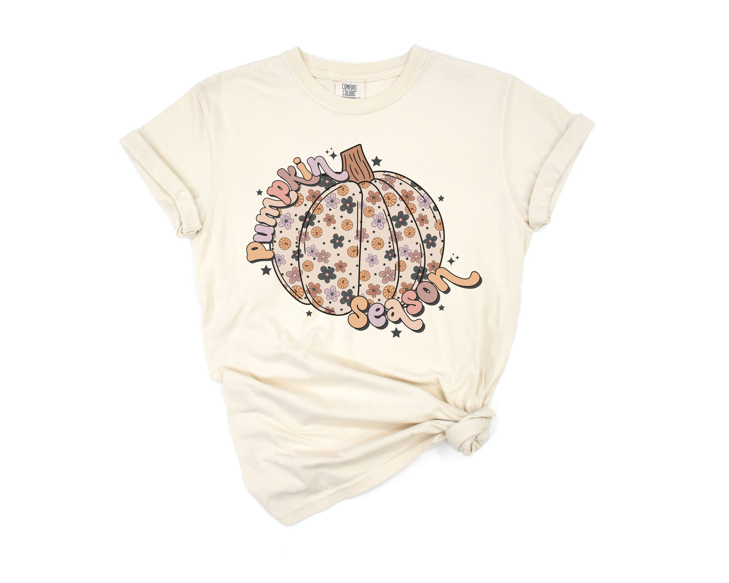 Pumpkin Season Tee - Ivory