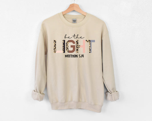 Be the Light Sweatshirt - Sand